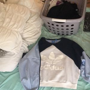 Adidas cropped hockey jersey